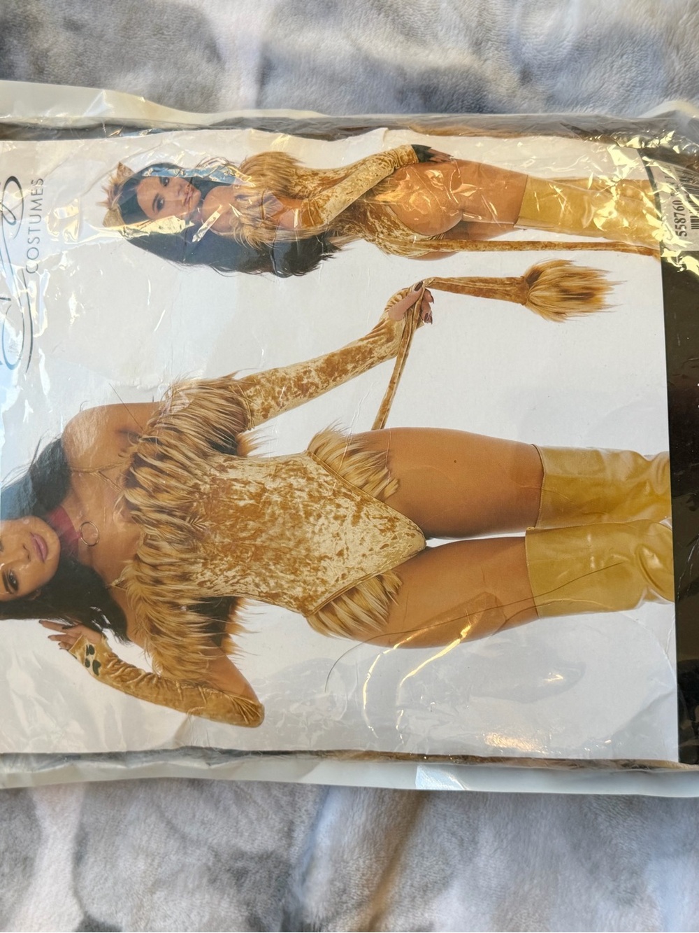 A Scaredy Lion 4-Piece Women's Movie Character Costume